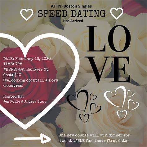 speed dating in boston ma